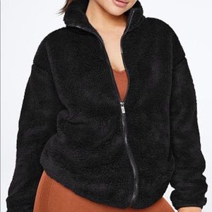 Victoria's Secret PINK full zip teddy XL